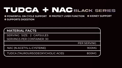 TUDCA 800mg NAC 900mg Liver Detox Supplement India – Muscles Frenzy